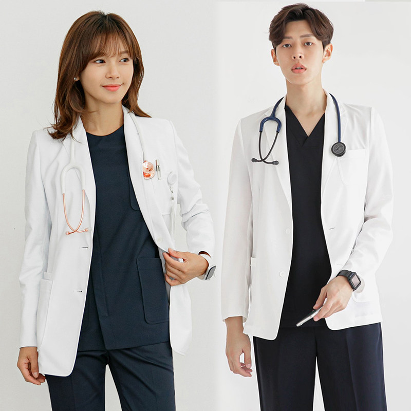 Medical Lab Years - Unisex Laboratuvar Önlüğü Uzun Kollu Takım
