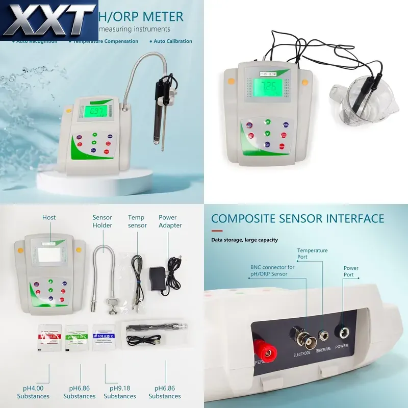 Ph Meter - XXT Profesyonel Masaüstü PH Ölçer Yüksek