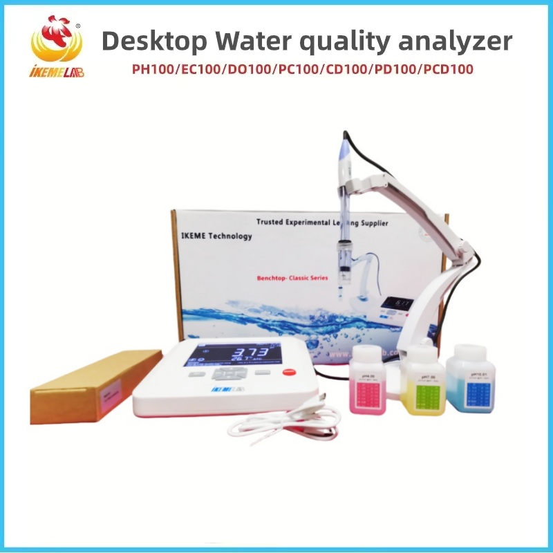 Ph Meter - WEIAI laboratuvar Su Kalitesi Analizörü Masaüstü