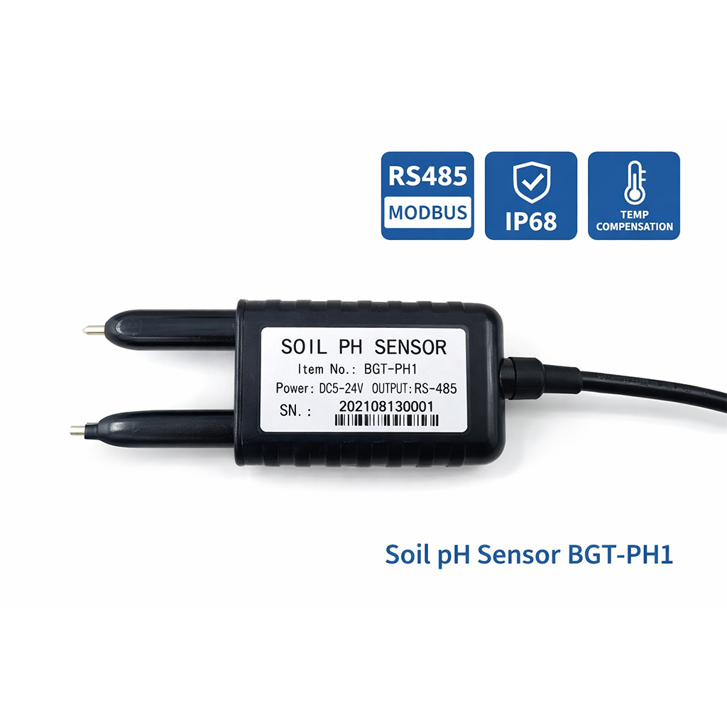 Ph Meter - 2026 Toprak pH Ölçer Sensörü, Sera
