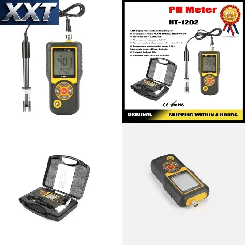 Ph Meter - XXT Dijital PH Ölçer, Akıllı Sensörlü,