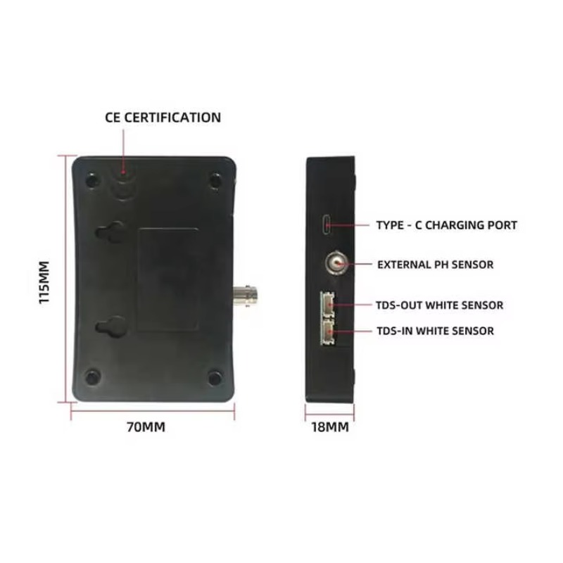 Çevrimiçi 5'i 1 Arada TDS/PH/S - Ph Meter incelemesi ve fiyatı
