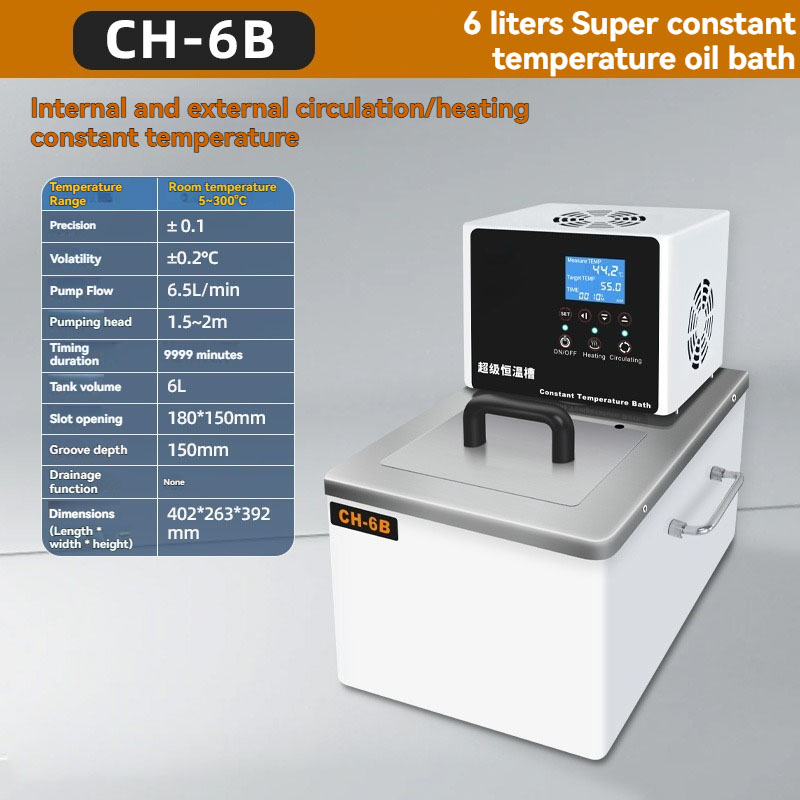 CH-6B 6L Düşük Sıcaklıklı Term - Water Bath Laboratory incelemesi ve fiyatı