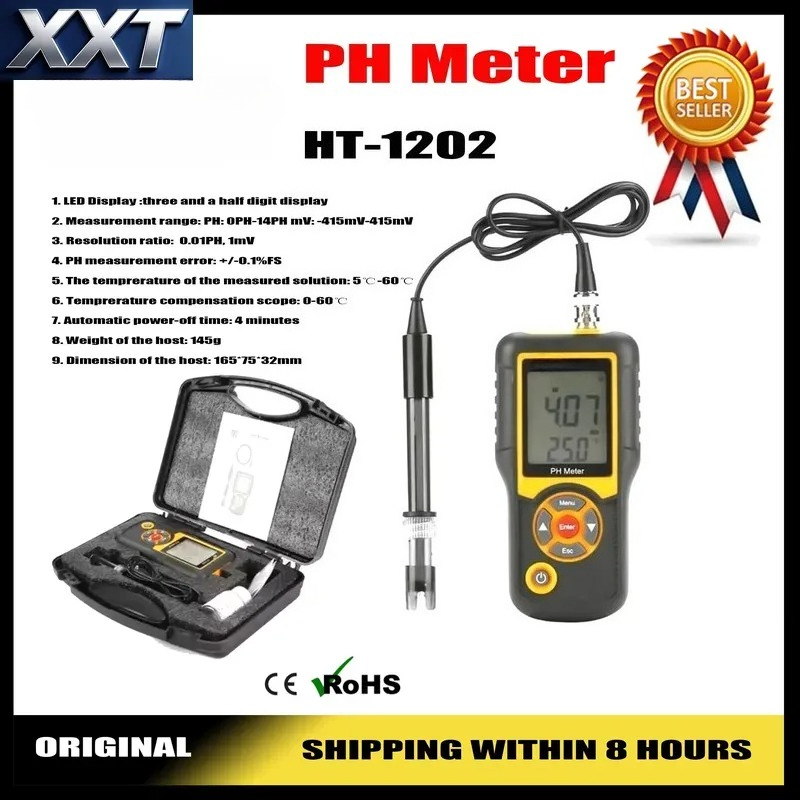 XXT Dijital PH Ölçer, Akıllı S - Ph Meter incelemesi ve fiyatı